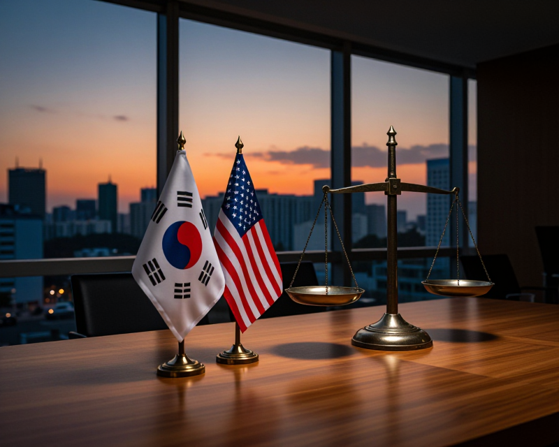 Diplomatic Tension Symbolism