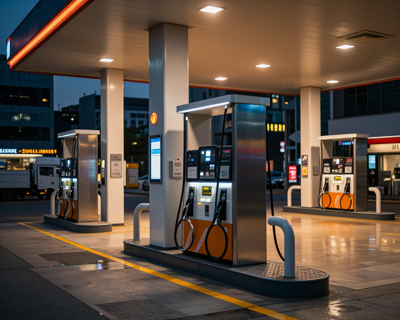 Fuel Station in South Korea