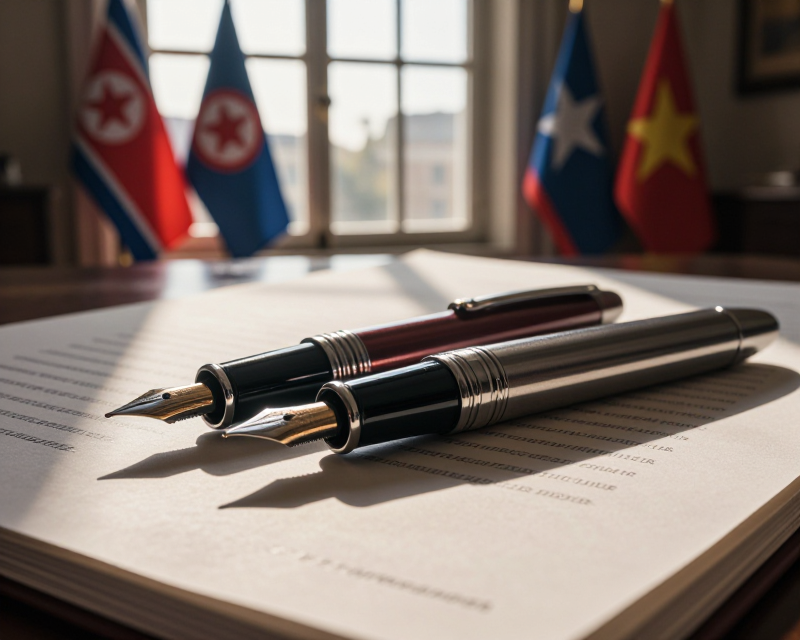 Diplomatic Symbolism of North Korea and Vietnam