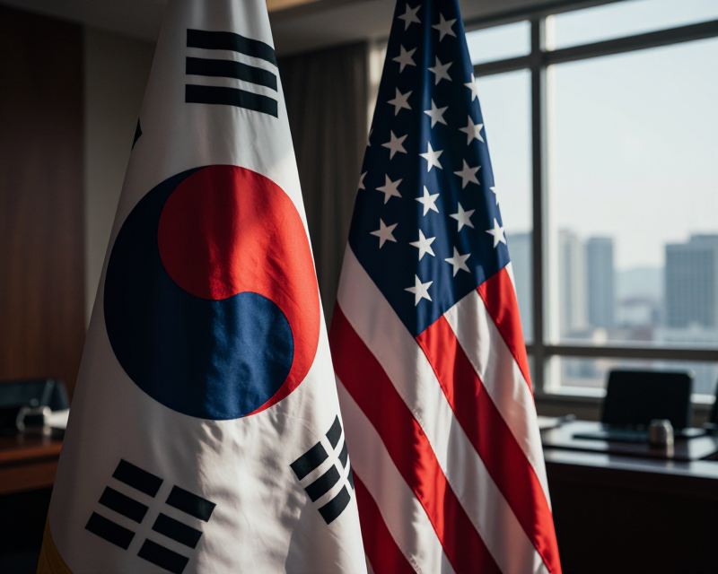 Diplomatic tension between South Korea and the US