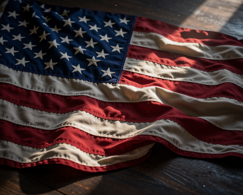 Symbolic American Flag