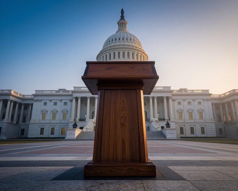 Symbolic US Political Race