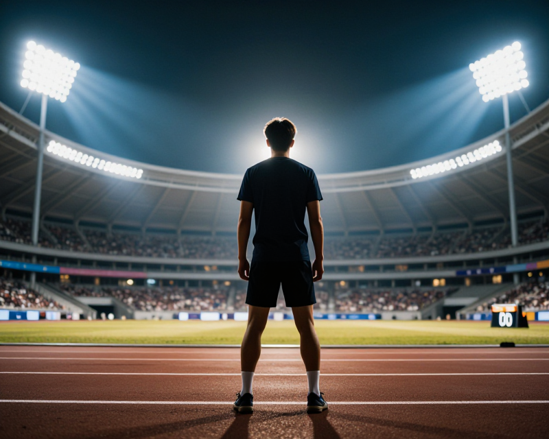 South Korean Athlete's Determination