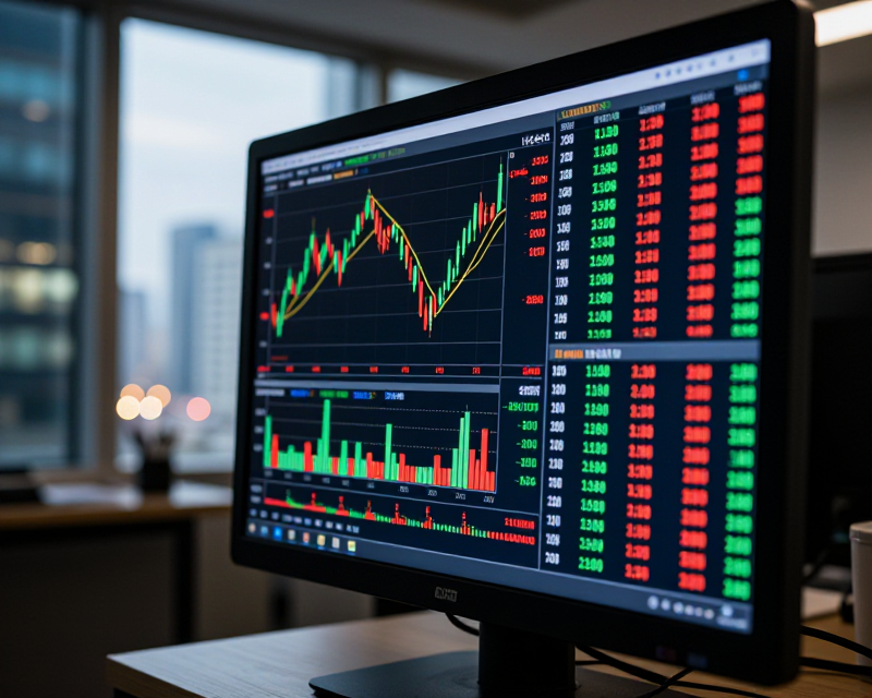 Stock Market Digital Display