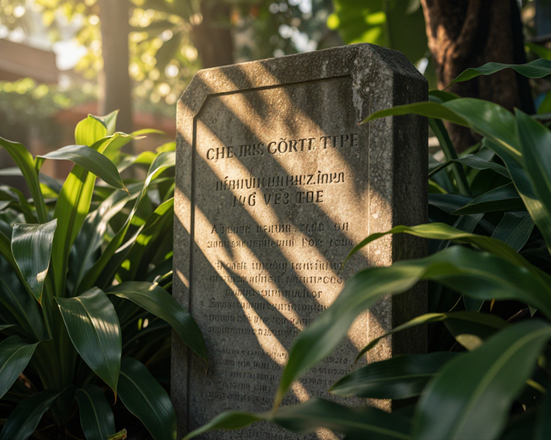 Commemorative Monument in Hanoi