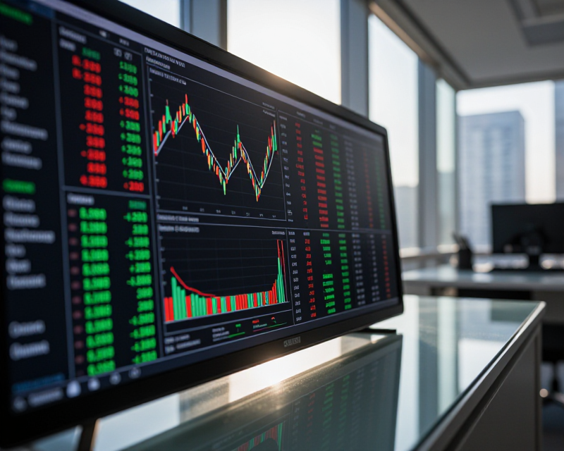 Stock Market Digital Display