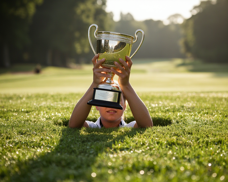 Golf Victory Celebration