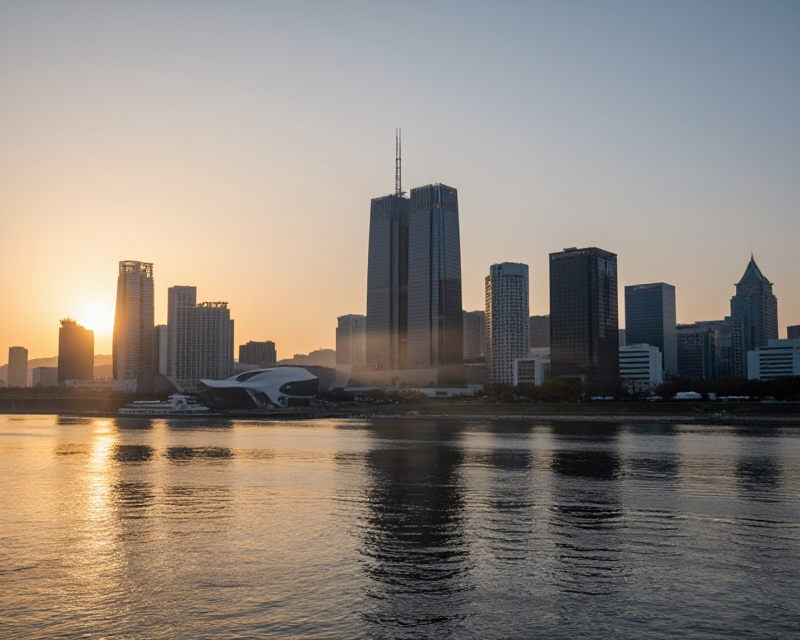 Seoul Urban Sunrise